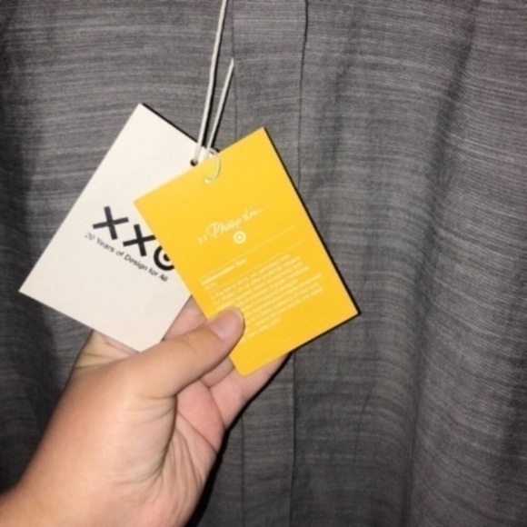 NWT 3.1 Philip Lim For Target 2 Tone Button Down - Picture 5 of 5